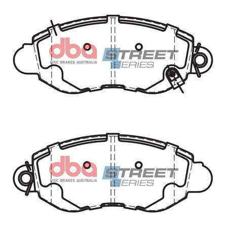 Brake Pads Street Series Ceramic front - DB1436SS FORD Tourneo Transit 3rd Gen 260 280 300