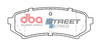 Brake Pads Street Series Ceramic rear - DB1383SS TOYOTA Landcruiser HDJ100 HDJ101 UZJ100
