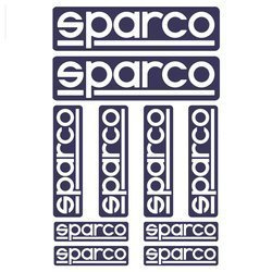 10 db Sparco matrica készlet