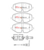 Priekinės stabdžių trinkelės DBA Brake Pads Xtreme Performance - DB15091XP SKODA Octavia (NX)