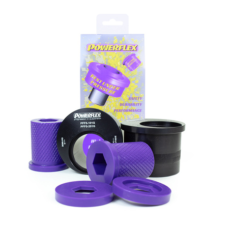 Front Wishbone Rear Bush, Caster Adjusted Powerflex Polyurethane Bush Road Series Mini R50/52/53 Gen 1 (2000 - 2006) PFF5-101G