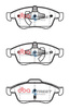 Bremsbeläge vorne DBA Brake Pads Street Series Ceramic - DB2276SS DACIA Dokker Van Duster Lodgy NISSAN Juke 2nd Gen RENAULT Captur 1st Clio Mk5 Fluence Megane CC Mk3 Coupe Estate Sport Tour Hatch Scenic Zoe