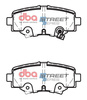 Bremsbeläge hinten DBA Brake Pads Street Series Ceramic - DB2331SS MAZDA 3 BM BN
