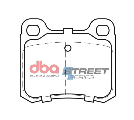 Brake Pads Street Series Ceramic rear - DB433SS MERCEDES-BENZ 190 W201 C-Class W202 C180 C200 C220 D C250 C280 E-Class W124 E200 E220 E250 Turbo E280 E300 4Matic W124 200 CE E 220 230 250 260 280 300