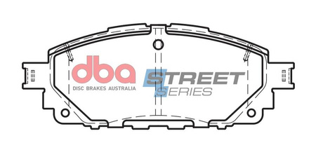 DBA Brake Pads Utcai sorozat első fékbetétek Kerámia - DB2396SS