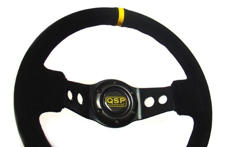 QSP 2 spoke suede handlebar 330mm / 65mm
