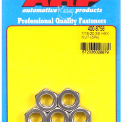 Śruby ARP "7/16""-20 SS fine hex nut kit" (5pcs)