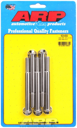 ARP "3/8""-16 x 4.000 hex SS bolts" (5pcs)