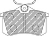 Ferodo Racing DS2500 Hinterradbremsbelag FCP1491H AUDI A1 A2 A3 A4 A6 A8 S8 TT CITROEN C3 Picasso DS3 PEUGEOT 207 208 PORSCHE Panamera RENAULT Clio Megane Scenic SEAT EXEO Ibiza Leon SKODA Fabia Octavia Superb VOLKSWAGEN BORA Golf PASSAT Polo SCIROCCO,