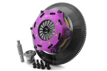 Xtreme Performance Nissan 350Z / Skyline - 184mm Rigid Ceramic Twin Plate Clutch Kit Incl Flywheel 1220Nm
