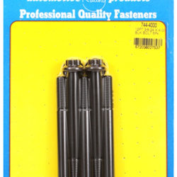 ARP "3/8""-24 x 4.000 12pt 7/16 wrenching black oxide bolts"5pcs