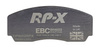 DP8002RPX - Ein Satz Rennbremsbeläge der RP-X Racing Serie EBC Brakes