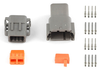 Haltech Plug & Pins Only Satz Deutsch DTM-8 Anschluss (7,5 Ampere) - HT-031016