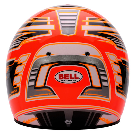 Bell KC7-CMR bajnok narancssárga gokart Sisakok