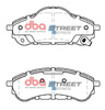 DBA Brake Pads Utcai sorozat hátsó fékbetétek Kerámia - DB2411SS