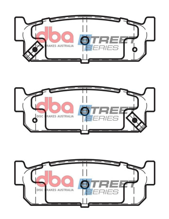 Brake Pads Street Series Ceramic universal - DB1399SS