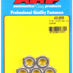 ARP "7/16""-14 SS coarse hex nut kit" (5pcs)