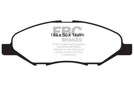 DP1832 -EBC Brakes ULTIMAX2 sorozatú fékbetét készlet