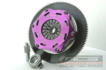 Xtreme Performance Toyota Caldina / Celica / MR2 II - 184mm Rigid Ceramic Twin Plate Clutch Kit Incl Flywheel 1220Nm