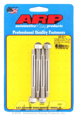 Śruby ARP 5/16-24x3.500 SS hex WP pulley w/ 2.250" fan spcr stud
