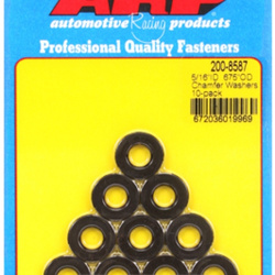 Śruby ARP "5/16" ID   .675" OD .120"Th  chamfer washers"  (10pcs)