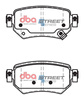 Brake Pads Street Series Ceramic rear - DB2425SS MAZDA 6 GJ GL