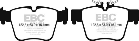 DP32270C - Zestaw klocków hamulcowych seria REDSTUFF EBC Brakes