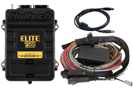 Haltech Elite 1500 + Premium Uni vezetékes Harn Kit 5.0m (16?) - HT-150905