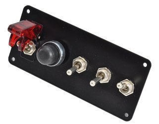 Launch panel aluminum black IRP 5x