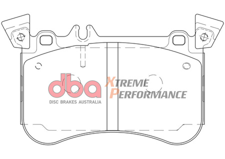 DBA fékbetétek Xtreme Performance első fékbetétek Hawk HB795x.618 - DB9031XP MERCEDES-BENZ A-Class W176 A45 AMG CLA Shooting Brake X117 CLA45 CLA-Class C117 GLA-Class X156 GLA45