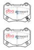 Brake Pads Street Series Ceramic rear - DB15007SS SUBARU WRX STi