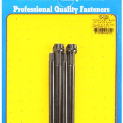 Śruby ARP  5/16-24x4.500 black 12pt WP pully w/3.250" fan spcr stud