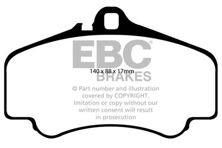 DP51454NDX - Zestaw klocków hamulcowych seria BLUESTUFF NDX EBC Brakes