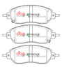 Brake Pads Street Performance universal - DB15093SP