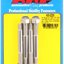 Śruby ARP  5/16-24x2.750 SS hex WP pulley w/ 1.500" fan spcr stud