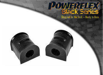 Front Anti Roll Bar To Chassis Bush 22mm Powerflex Polyurethane Bush Black Series Ford Focus Models Focus Mk2 inc ST and RS (2005-2010) Focus MK2 ST (2005-2010) PFF19-1203-22BLK