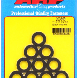 Śruby ARP  "7/16"ID 3/4"OD .120"TH black washers" (10pcs)