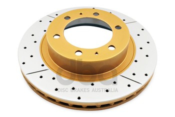 DBA disc brake Street Series - X-GOLD front - DBA2716X TOYOTA FJ Cruiser Fortuner AN50 Hi-Lux Double Cab AHT GUN MRO Extra Single VSC KUN26