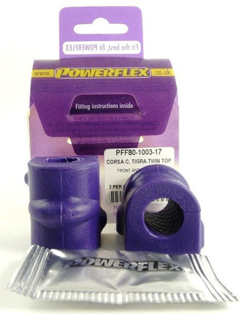 Tuleja Poliuretanowa Powerflex Vauxhall / Opel CORSA MODELS - Corsa C (2000-2006) PFF80-1003-17 Nr na diagramie: 3
