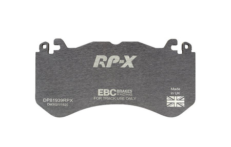 DP81939RPX - Zestaw wyścigowych klocków hamulcowych seria RP-X Racing EBC Brakes