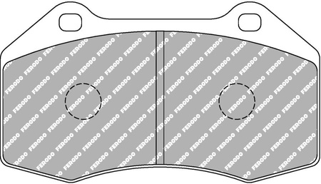 Klock hamulcowe Ferodo Racing DSUNO przednie FCP1667Z ABARTH 500 / 595 695 312 500C 595C 695C GRANDE PUNTO 199 Punto EVO 199 ALFA ROMEO 4C 960 MiTo 955 OPEL ADAM CORSA D E X15 RENAULT Clio III Megane Megane II RENAULT-ALPINE A110 II