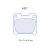 Carbone Lorraine RC6 brake pads - Toyota Yaris GR