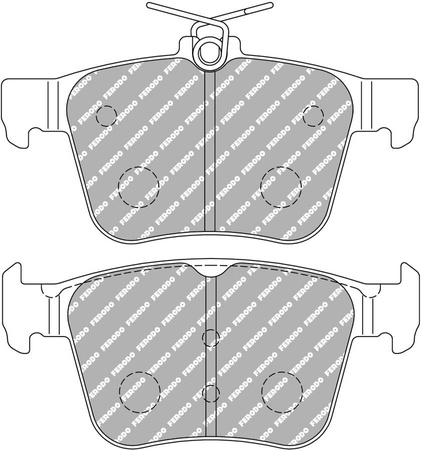 Ferodo Racing DS2500 Hinterradbremsbelag FCP4697H AUDI A3 TT FV3 Roadster FV9 SKODA SUPERB VOLKSWAGEN ARTEON GOLF VII PASSAT TIGUAN,