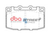 DBA Brake Pads Utcai sorozat első fékbetétek Kerámia - DB416SS MAZDA RX7 FC FD1 FD3