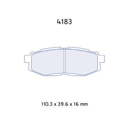 Carbone Lorraine RC5 brake pads - Toyota GT86 2.0 GT - zaciski NBK (all)