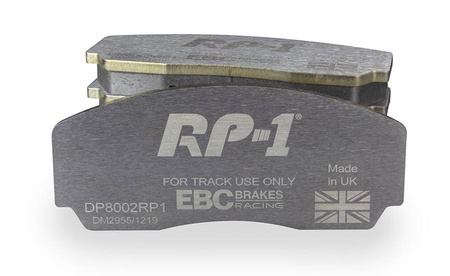 DP8002RP1 - Ein Satz Rennbremsbeläge der RP-1 Racing Serie EBC Brakes