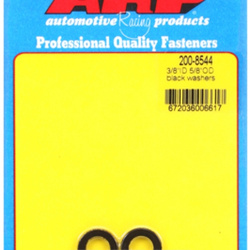 ARP "3/8"ID 5/8"OD .120"TH black washers" (2pcs)