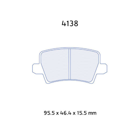Carbone Lorraine RC6 brake pads - Honda Civic Type R FN1 (01-06)
