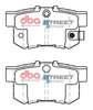 DBA Brake Pads Utcai sorozat hátsó fékbetétek Kerámia - DB1142SS