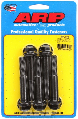 ARP Bolt Kit M12 x 1.75 x 70 Black Oxide Hex